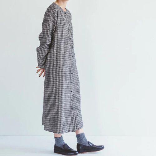 Inge Coat Dress - Fog Linen