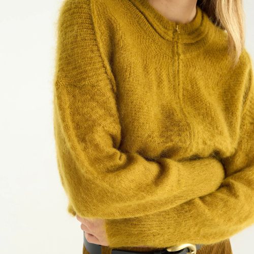 Mohair Blend Cardigan - Cotelac