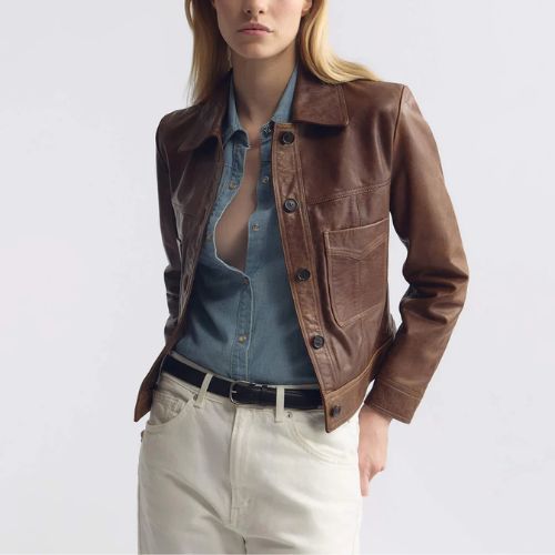 Susannah Leather Jacket - Nili Lotan