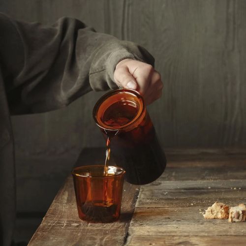 CAST Amber DOUBLE WALL Glass 250ml - Kinto