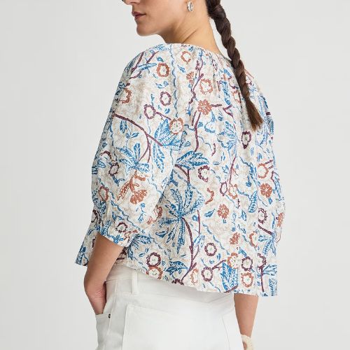 Nele Lantern Sleeve Top - Apiece Apart