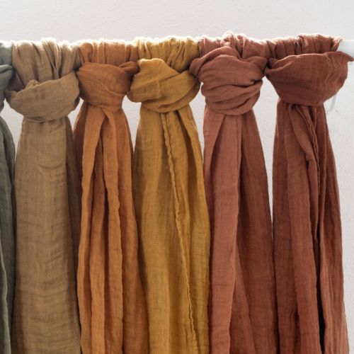 Washed Linen Scarf - Lissoy
