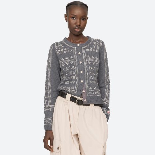 Kit Embroidery Cardigan - Sea NY