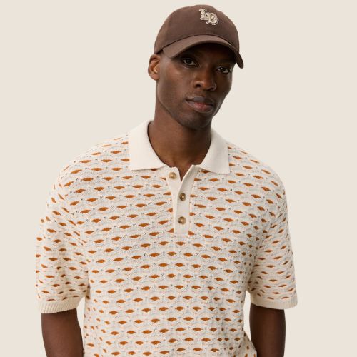 Esmay Shell Knit Polo - Les Deux
