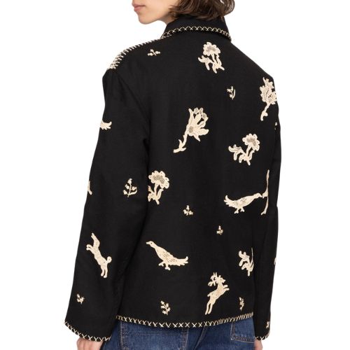 Mika Applique Jacket - Sea NY
