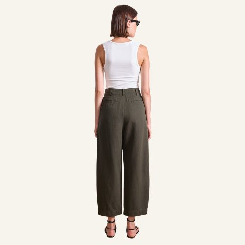 Petit Bari Cropped Trouser - Apiece Apart