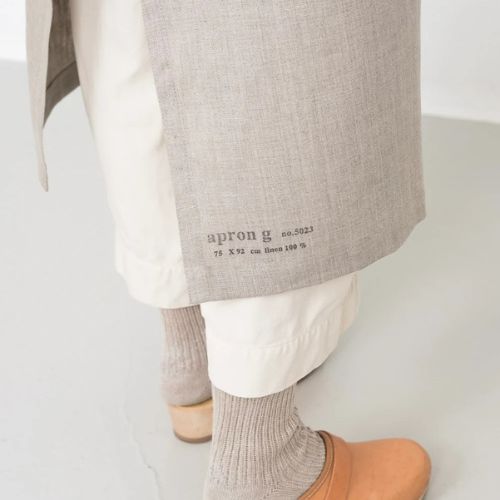 Garcon Apron - Natural - Fog Linen