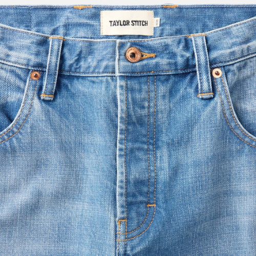 Democratic Jean - Light Wash Organic Selvedge -Taylor Stitch