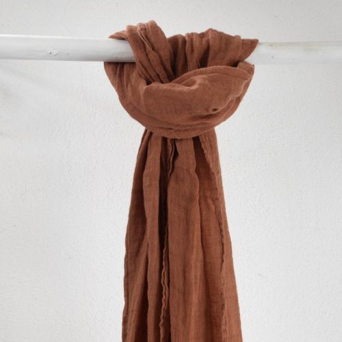 Washed Linen Scarf - Lissoy