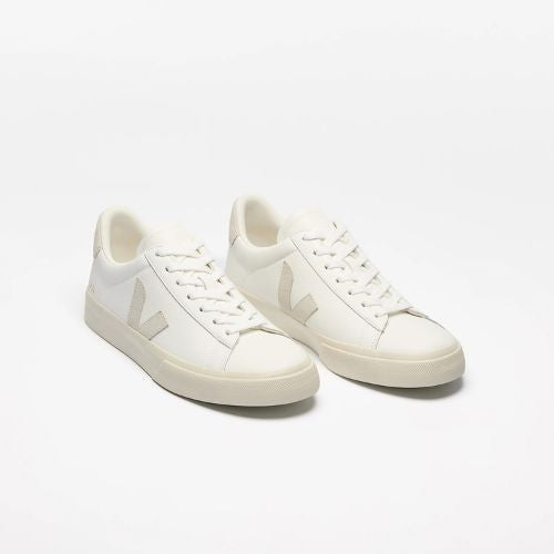 Campo Leather - White Natural Suede Veja