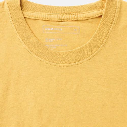 Cotton Hemp Tee in Goldfinch - Taylor Stitch