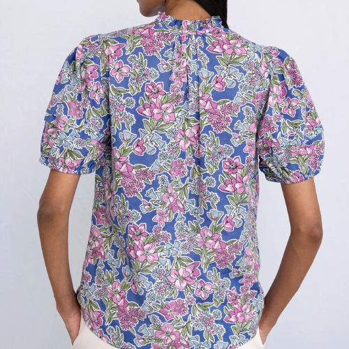 Bronte Top - Dazzling Blue - Banjanan