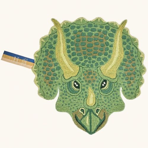 Triceratop Head Rug - Large