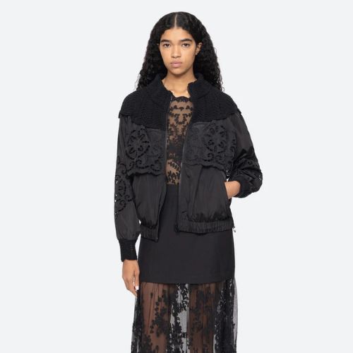 Dahlia Eyelet Windbreaker - Sea NY