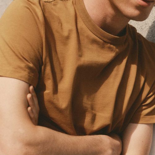 Regenerative Cotton Tee - Saffron - Taylor Stitch
