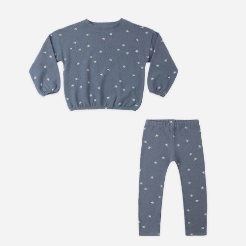 Kid's Spongey Knit Set || Starfish || Rylee & Cru