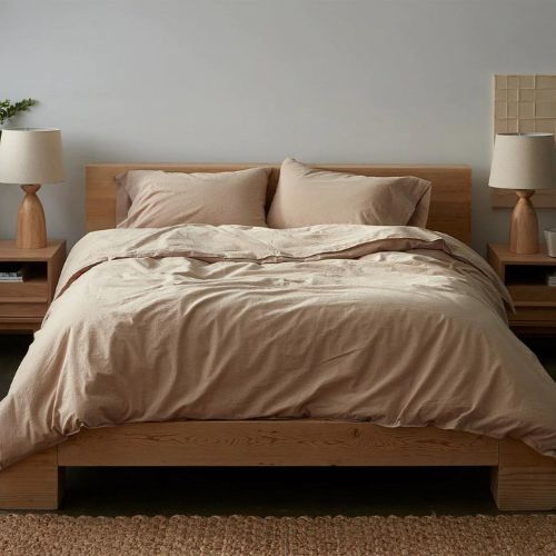 Crinkled Percale Sheet Set-Queen - Coyuchi