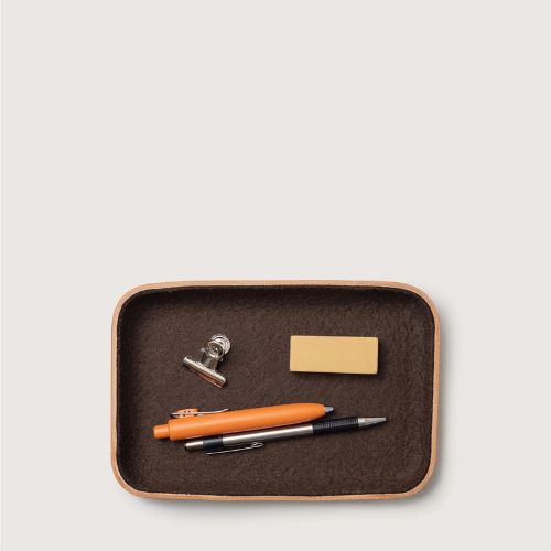 Kawabon Leather/Merino Wool Small Tray - Graf Lantz