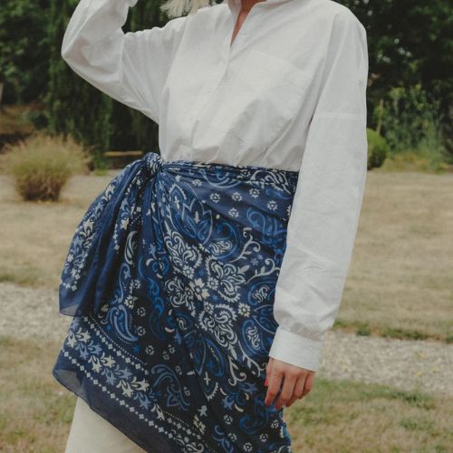 Cotton Scarf - Maison Lecomte Flament