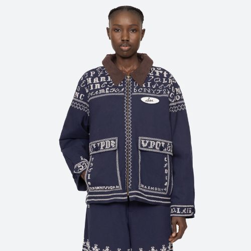 Kit Embroidery Jacket - Sea NY