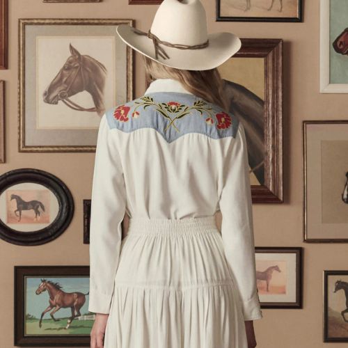 Embroidered Western Shirt - The Great
