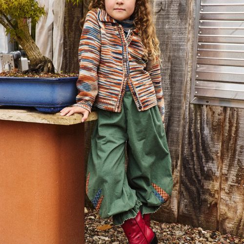 Motley Cardigan - Misha & Puff
