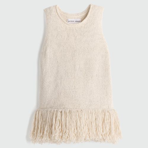 Maeve Knit Fringe Tank - Apiece Apart