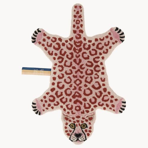 Pinky Leopard Rug Small - Doing Good
