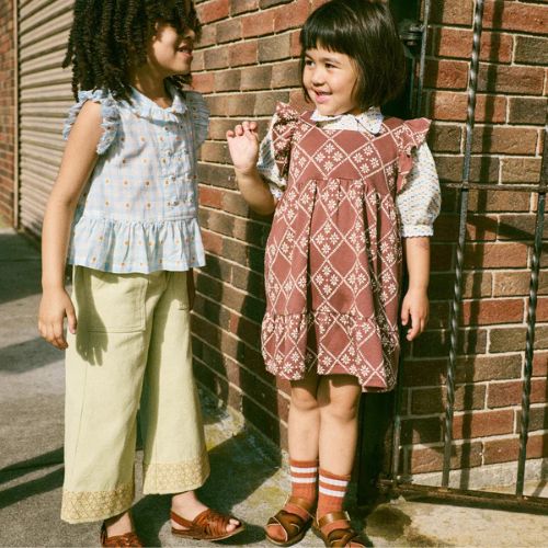Ruffle Sleeve Dress - Misha & Puff