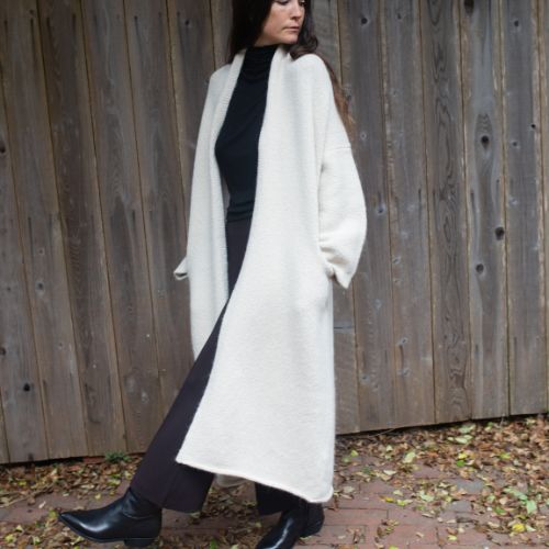 Long Shawl Cardigan - Lauren Manoogian