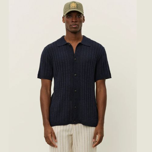 Floyd Linen Knitted SS Shirt - Les Deux