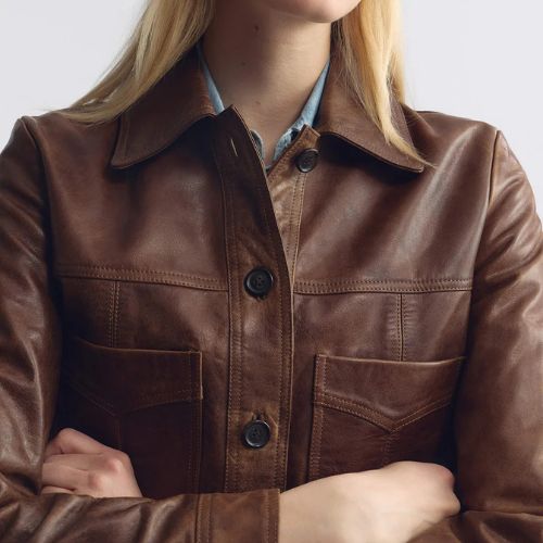 Susannah Leather Jacket - Nili Lotan