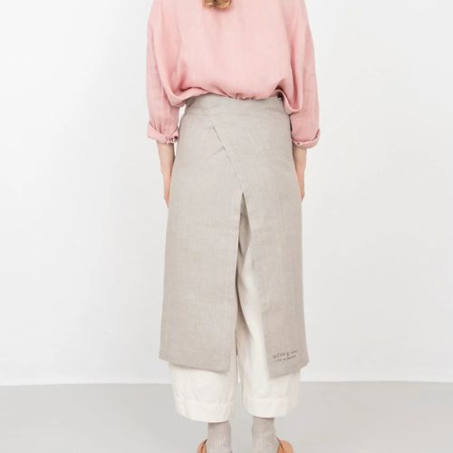 Garcon Apron - Natural - Fog Linen