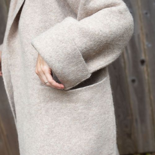 Double Face Long Coat - Lauren Manoogian