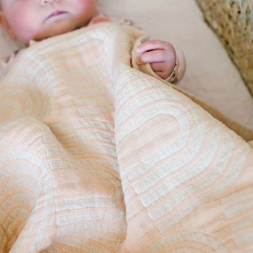 Jacquard Blanket - Crane Baby