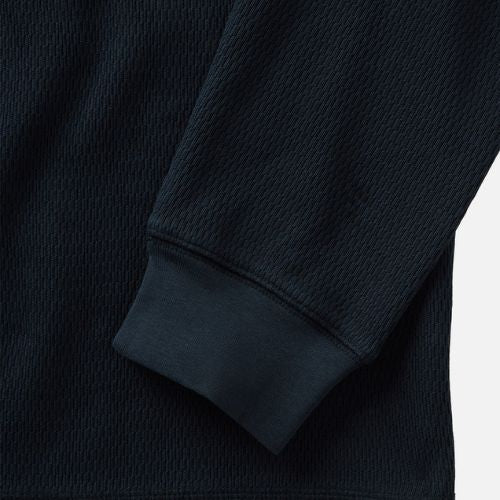 Organic Cotton Crew - Dark Navy Waffle - Taylor Stitch