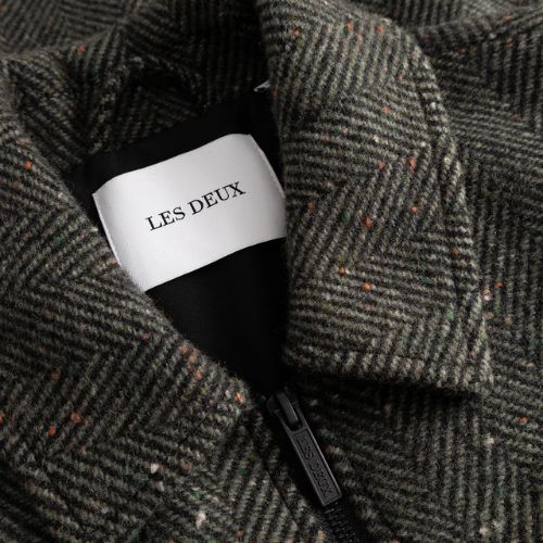 Marseille Herringbone Wool Jacket - Les Deux