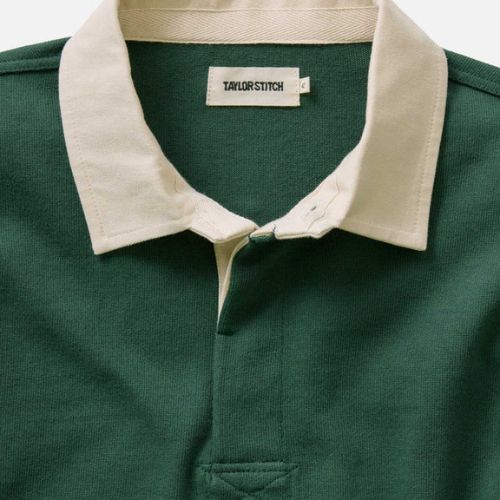 Rugby Shirt in Ivy - Taylor Stitch