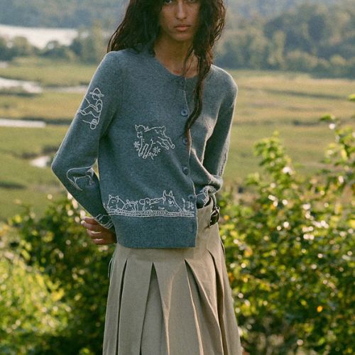 Edin Farm Cardigan - Sea NY