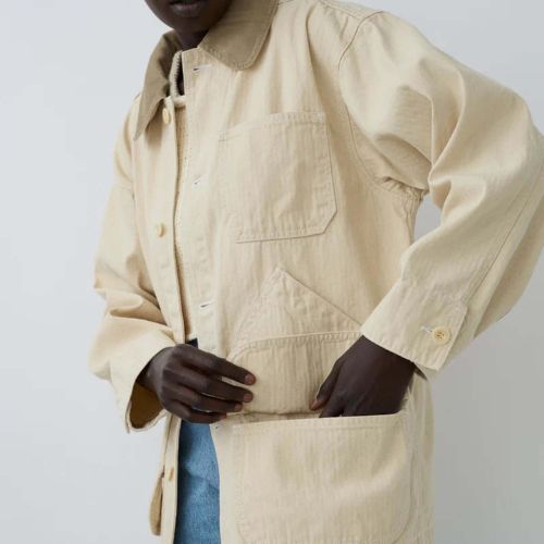 Painter Coat Denim - Shaina Mote