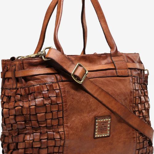 Penelope Shopping Bag - Cognac - Campomaggi