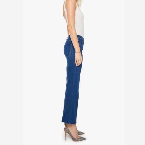 Mid Rise Rambler Zip Flood- Mother