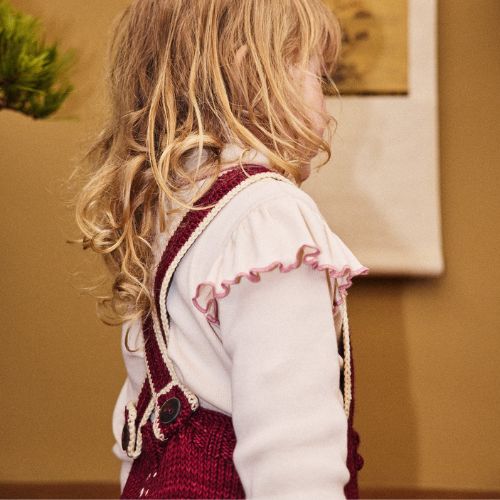 Running Stitch Pinafore - Misha & Puff