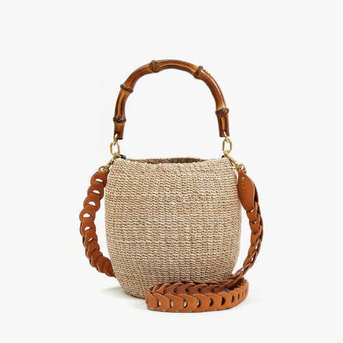 Pot de Miel Bag w/ Bamboo Handle - Clare V