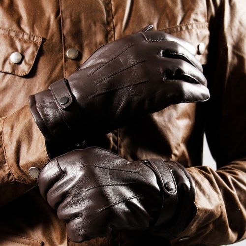 Burnished Leather Thinsulate Gloves - Barbour