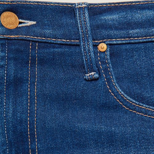 Mid Rise Rambler Zip Flood- Mother