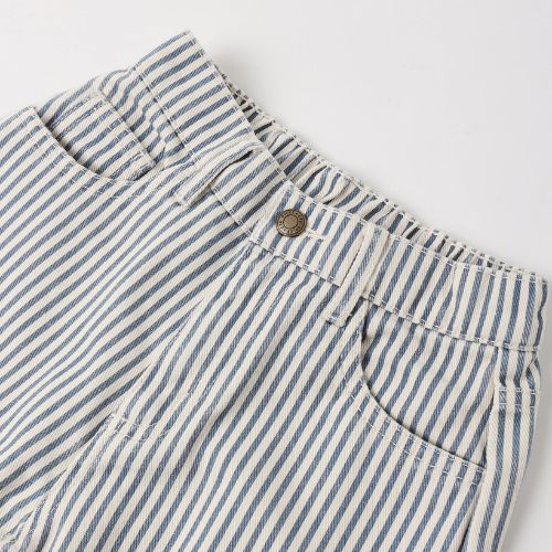 Kid's Barrel Pant  - Railroad Stripe - Rylee & Cru