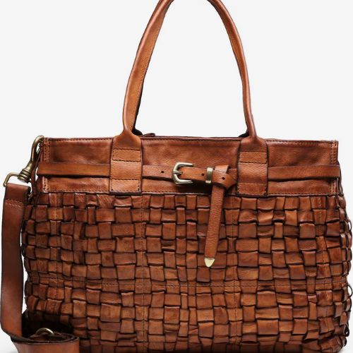Penelope Shopping Bag - Cognac - Campomaggi