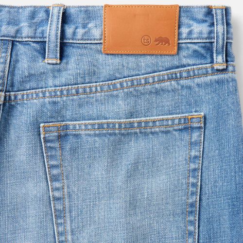 Democratic Jean - Light Wash Organic Selvedge -Taylor Stitch