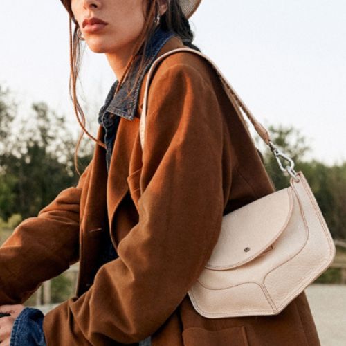 Campomaggi - ACERO Shoulder Bag - Cream - C040271ND X2778 C2010